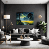 Meadow in Moonlight Living Room Demo