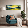 Meadow in Moonlight Living Room Demo