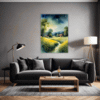 Meadow in Moonlight Living Room Demo