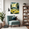 Meadow in Moonlight Living Room Demo