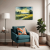 Meadow in Moonlight Living Room Demo