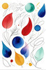 Minimalist Line Art with Abstract Shapes for Modern Decor