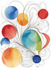Minimalist Line Art with Abstract Shapes for Modern Decor