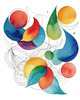 Minimalist Line Art with Abstract Shapes for Modern Decor