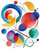 Minimalist Line Art with Abstract Shapes for Modern Decor