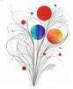 Minimalist Line Art with Abstract Shapes for Modern Decor