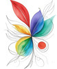 Minimalist Line Art with Abstract Shapes for Modern Decor