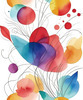 Minimalist Line Art with Abstract Shapes for Modern Decor