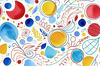 Minimalist Line Art with Abstract Shapes for Modern Decor