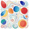 Minimalist Line Art of Abstract Shapes