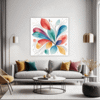 Minimalist Abstract Shapes Living Room Demo