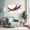 Minimalist Abstract Shapes Living Room Demo
