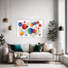 Minimalist Abstract Shapes Living Room Demo