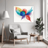 Minimalist Abstract Shapes Living Room Demo