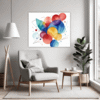 Minimalist Abstract Shapes Living Room Demo
