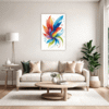 Minimalist Abstract Shapes Living Room Demo