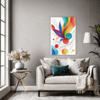 Minimalist Abstract Shapes Living Room Demo