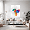 Minimalist Abstract Shapes Living Room Demo