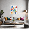 Minimalist Abstract Shapes Living Room Demo