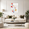 Minimalist Abstract Shapes Living Room Demo