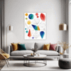Minimalist Abstract Shapes Living Room Demo