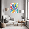 Minimalist Abstract Shapes Living Room Demo