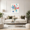 Minimalist Abstract Shapes Living Room Demo