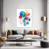 Minimalist Abstract Shapes Living Room Demo