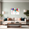 Minimalist Abstract Shapes Living Room Demo