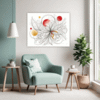 Minimalist Abstract Shapes Living Room Demo