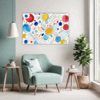 Minimalist Abstract Shapes Living Room Demo