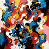 Minimalist Abstract Color Exploration Color Field Artwork