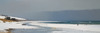 Minimalist Winter Beachfront Printable Art in Grey and White
