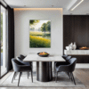 Misty Meadow at Dawn Dining Room Demo