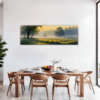 Misty Meadow at Dawn Dining Room Demo