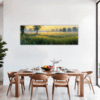 Misty Meadow at Dawn Dining Room Demo
