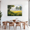 Misty Meadow at Dawn Dining Room Demo