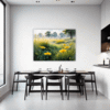 Misty Meadow at Dawn Dining Room Demo