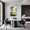 Misty Meadow at Dawn Dining Room Demo