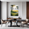 Misty Meadow at Dawn Dining Room Demo