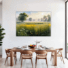 Misty Meadow at Dawn Dining Room Demo