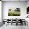 Misty Meadow at Dawn Dining Room Demo