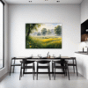 Misty Meadow at Dawn Dining Room Demo
