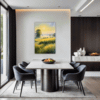 Misty Meadow at Dawn Dining Room Demo