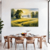 Misty Meadow at Dawn Dining Room Demo