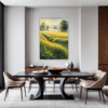 Misty Meadow at Dawn Dining Room Demo