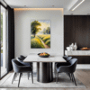 Misty Meadow at Dawn Dining Room Demo