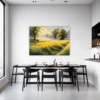 Misty Meadow at Dawn Dining Room Demo