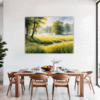 Misty Meadow at Dawn Dining Room Demo