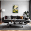 Misty Meadow at Dawn Living Room Demo
